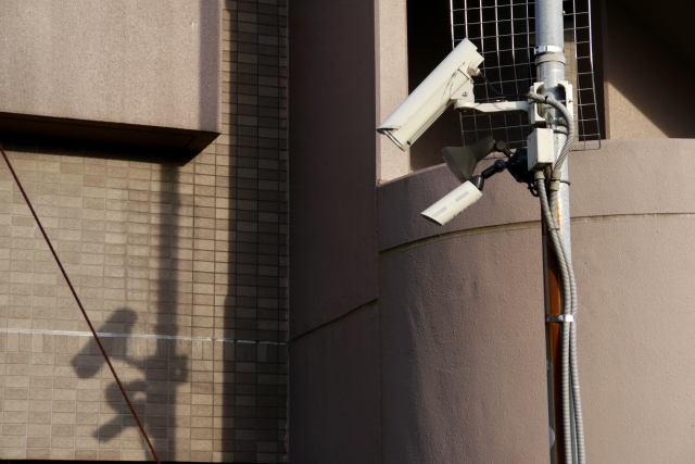 鶴ヶ島にある防犯カメラ付き賃貸物件の防犯カメラの画像