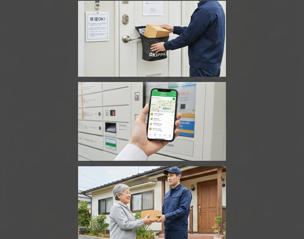 賃貸物件の「宅配ボックス」がない場合の荷物受け取り方法